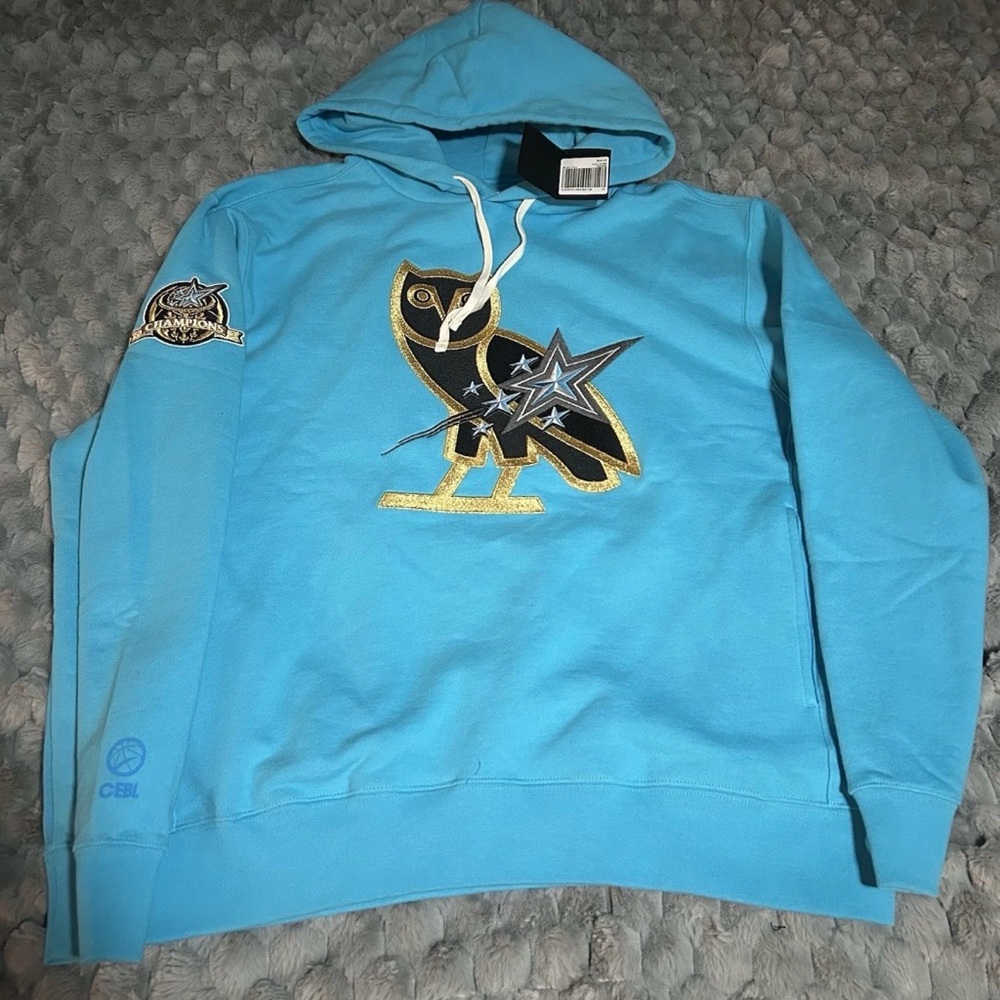 OVO Octobers Very Own x Scarborough Shooting Shooting Star CEBL OG Owl Hoodie XL